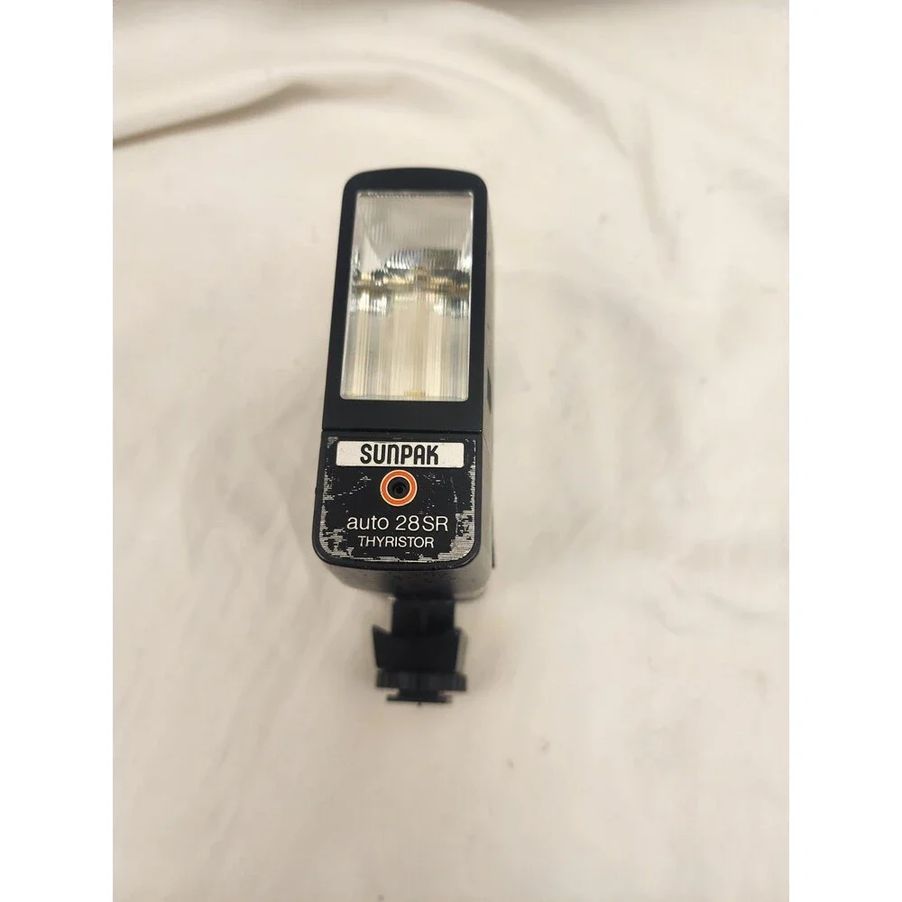 Vintage 28SR Sunpak Auto Thyristor Photographic Camera Flash